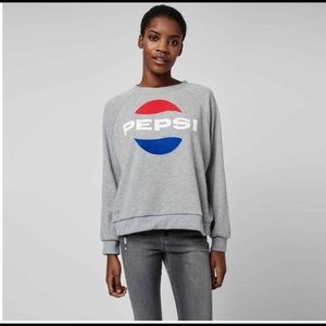 Topshop Tee and Cake Pepsi Sweatshirt Sz 2